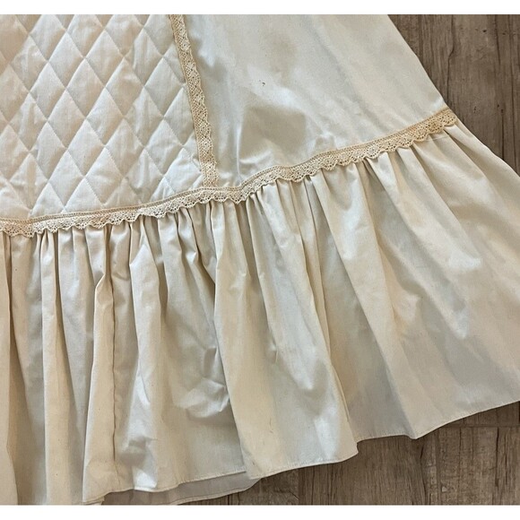 70s vintage Gunne Sax Jessica Romantic Prairie Style Maxi Blue Braid Dress 32/28 - Picture 2 of 12